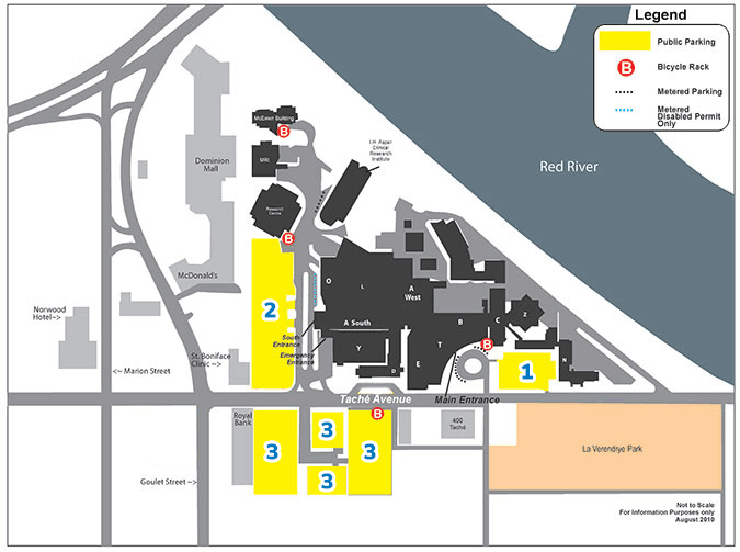 Parking - St Boniface Hospital